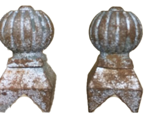 Bar Mills Scale Model Works 4036 O Scale Roof Top Turbine Vents (Resin Castings)