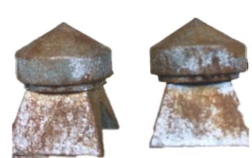 Bar Mills Scale Model Works 4037 O Scale Roof Vents (Resin Castings)