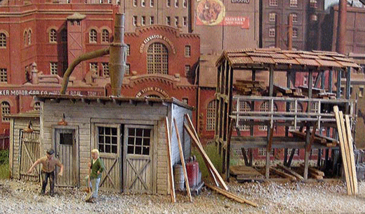 Bar Mills Scale Model Works 422 HO Scale Crown Crate Company Craftsman Kit