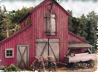 Bar Mills Scale Model Works 502 HO Scale Barn at Jackson Corners Craftsman Kit