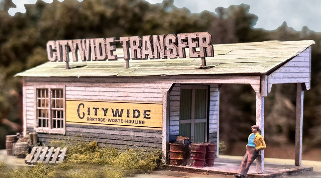 Bar Mills Scale Model Works 5022 HO Scale Citywide Transfer Craftsman Kit