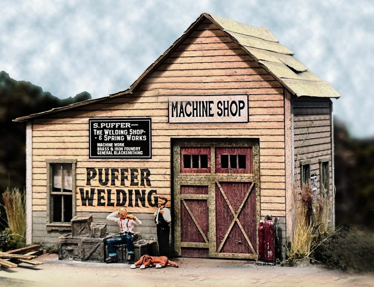 Bar Mills Scale Model Works 5032 HO Scale Puffers Welding Craftsman Ki ...