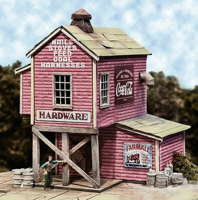 Bar Mills Scale Model Works 5042 HO Scale The Hardware Store Craftsman Kit