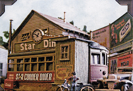 Bar Mills Scale Model Works 602 HO Scale Star Diner Craftsman Kit