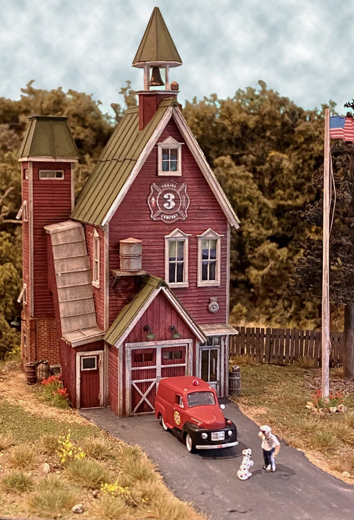 Bar Mills Scale Model Works 612 HO Scale Smokey Hill Fire Company Craftsman Kit