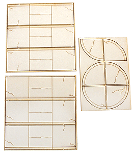 Bar Mills Scale Model Works 684 O Scale Sidewalks-in-A-Snap