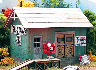 Bar Mills Scale Model Works 742 HO Scale H.J.Simpson Feed & Seed Craftsman Kit
