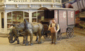 Bar Mills Scale Model Works 752 HO Scale Milk & Ice Wagon Craftsman Kit