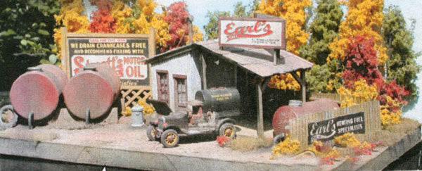 Bar Mills Scale Model Works 803 S Scale Earl's Oil Co Craftsman Kit