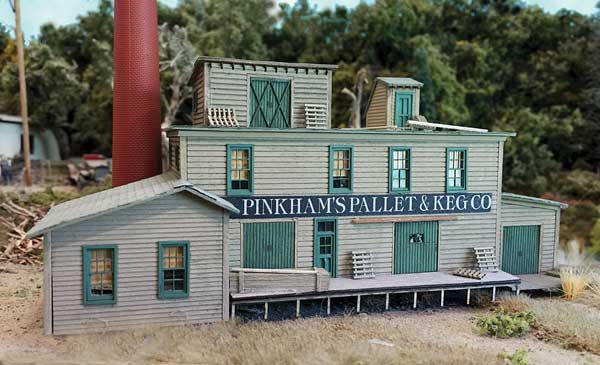 Bar Mills Scale Model Works 811 N Scale Pinkham's Pallets Craftsman Kit