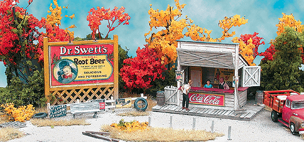 Bar Mills Scale Model Works Swanson's Lunch Stand Craftsman Kit