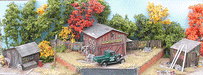 Bar Mills Scale Model Works 991 N Scale The Shack Pack Craftsman Kit (3 Pack)