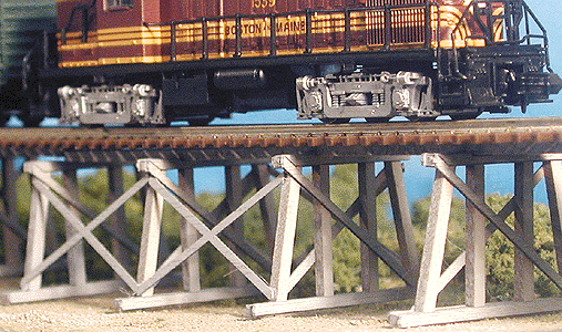 Bar Mills Scale Model Works Lowboy Trestle Kit