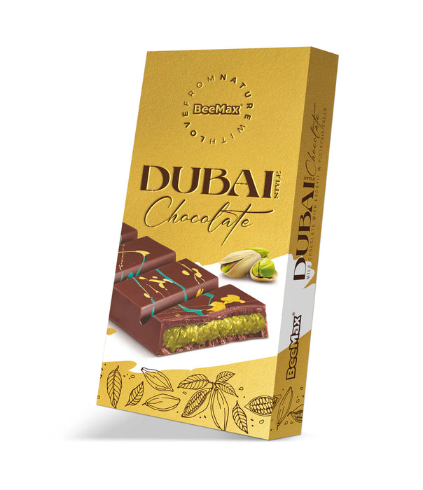 BeeMax Dubai Milk Chocolate Bar 7.4oz