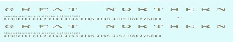Bethlehem Car Works 554 HO Scale Great Northern RPO - Bronze Gold