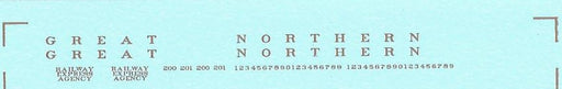 Bethlehem Car Works 558 HO Scale Great Northern Express Car - Bronze Gold