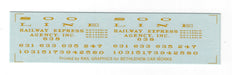 Bethlehem Car Works 562 HO Scale SOO Line / REA Dulux Gold Decals