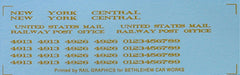 Bethlehem Car Works KitBits 217 HO Scale NYC RPO Postal Car - Dulux Gold