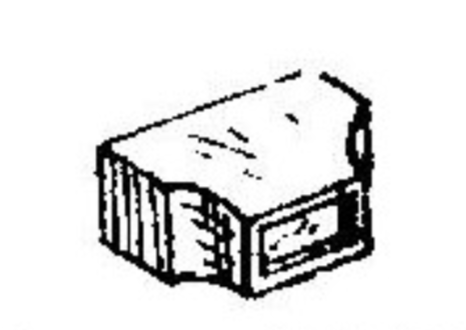 Bethlehem Car Works KitBits 256 HO Scale Pullman Garland Single Roof Vent (Set of 4)