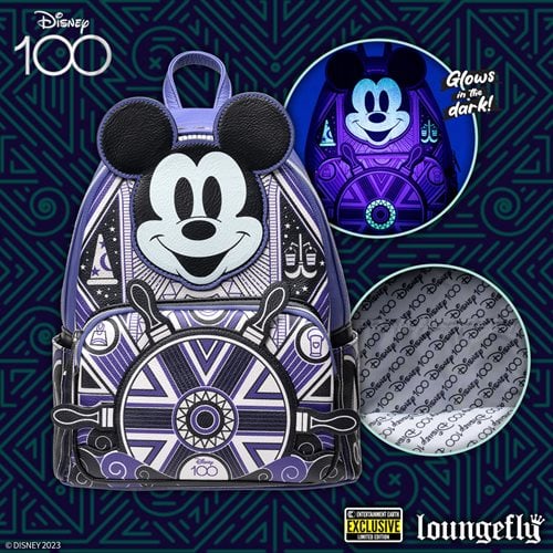 disney 100 mini backpack Disney 100 Art Deco Mickey Mouse Mini-Backpack