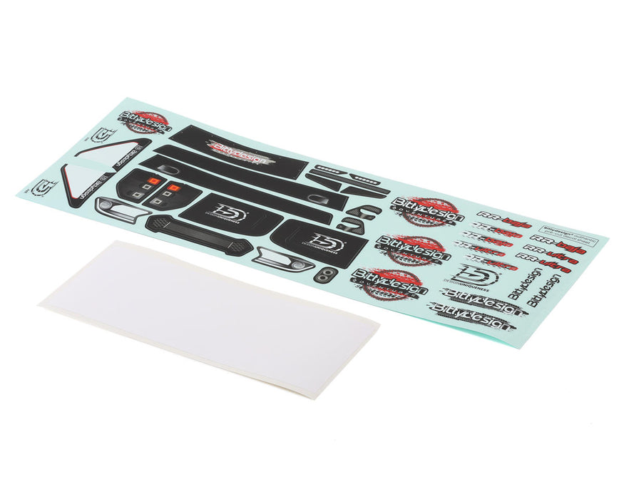 Bittydesign RR-Ultra 12.3" WB Clear Pre-Trimmed Rock Crawler Body