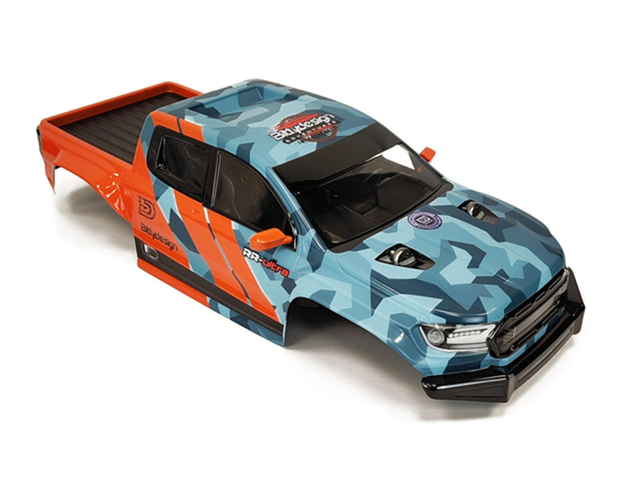 Bittydesign RR-Ultra 12.3" WB Clear Pre-Trimmed Rock Crawler Body