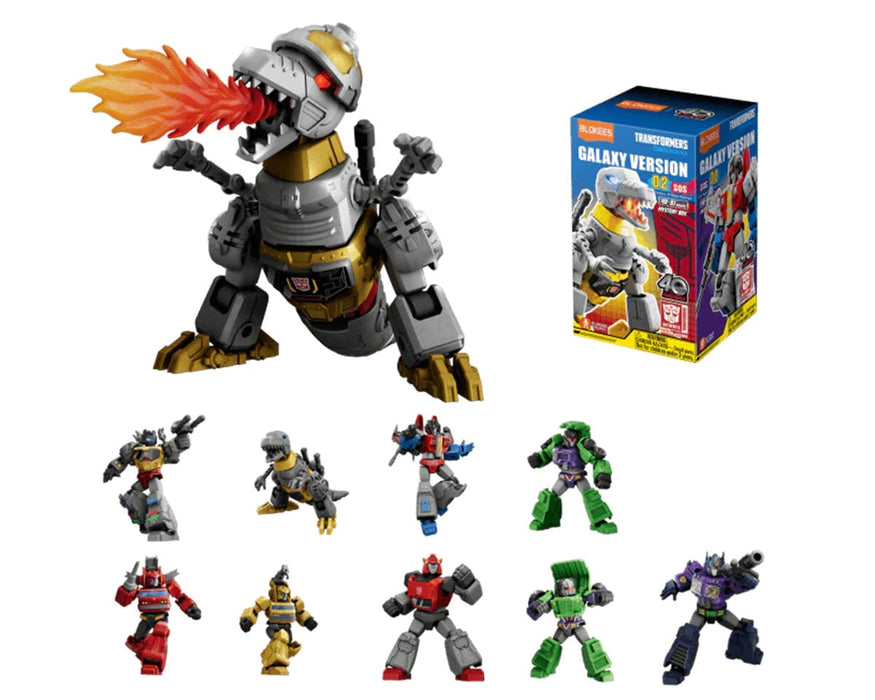 Blokees 71102 Blokees Transformers Galaxy Version 02 SOS Model Figure (Chosen at Random)