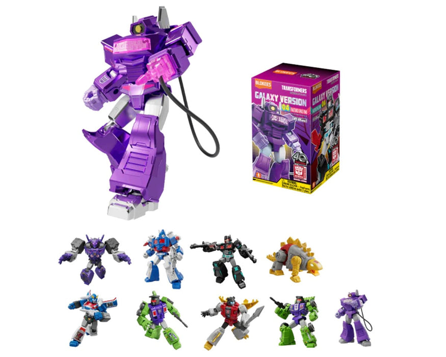 Blokees 73904 Blokees Transformers Galaxy Version 04 Fractured Space-Time Model Figure (Chosen at Random)