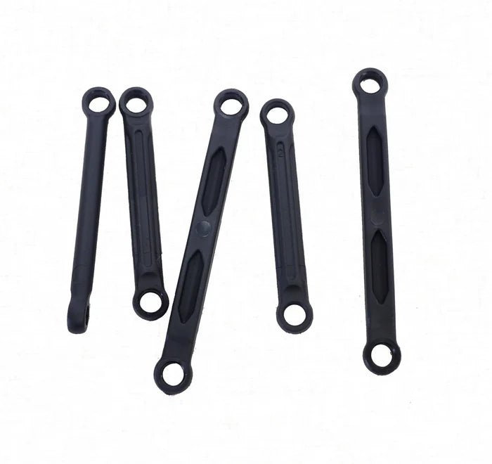 BlackZon 540009 Front Upper Links & Steering Links & Servo Link for Slyder & Turbo Slyder