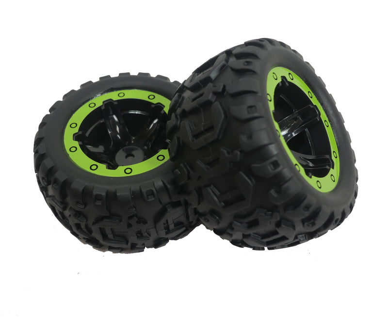 BlackZon 540038 Wheels and Tires for Slyder & Turbo Slyder (1 Pair)