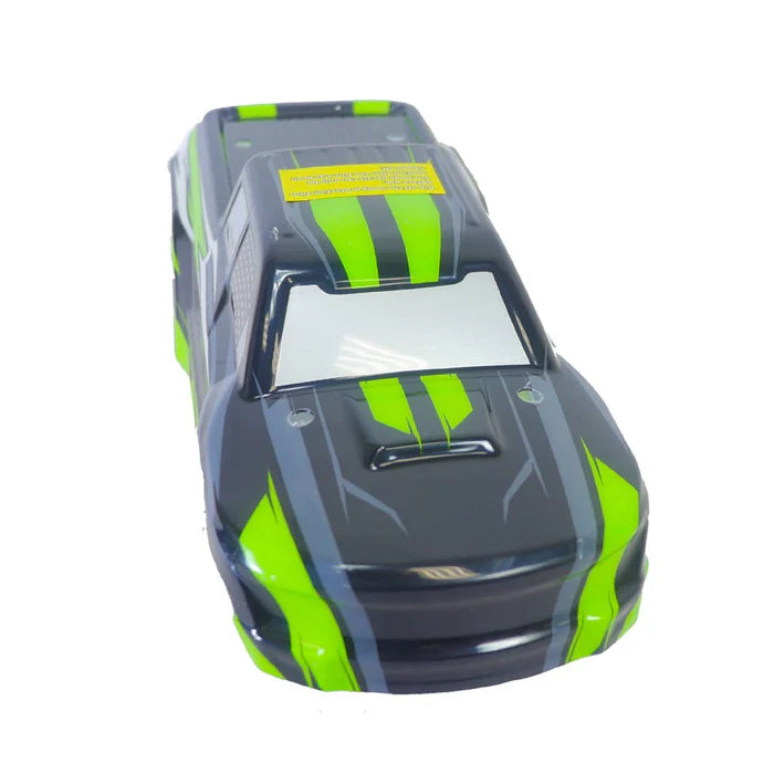BlackZon 540039 Truck Body (Black/Green) for Slyder