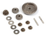 BlackZon 540065 Metal Differential Gear Set