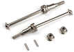 BlackZon 540067 Metal CVD Front Driveshafts (2 Pack)