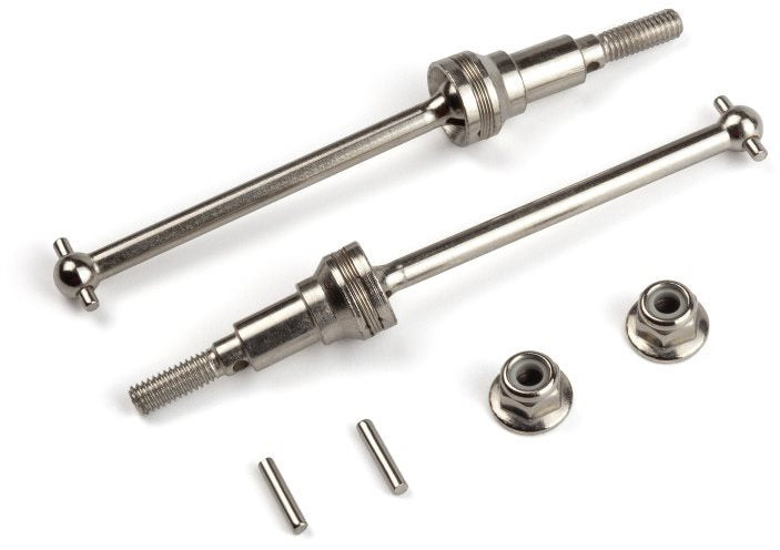 BlackZon 540067 Metal CVD Front Driveshafts (2 Pack)