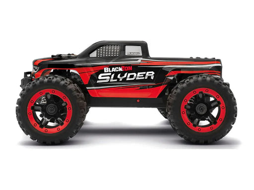 BlackZon 540098 Slyder MT 1/16 4WD Electric Monster Truck - Red