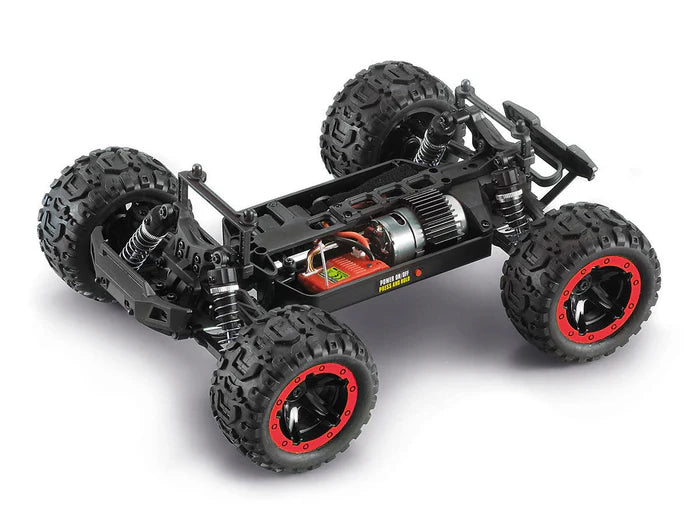 BlackZon 540098 Slyder MT 1/16 4WD Electric Monster Truck - Red