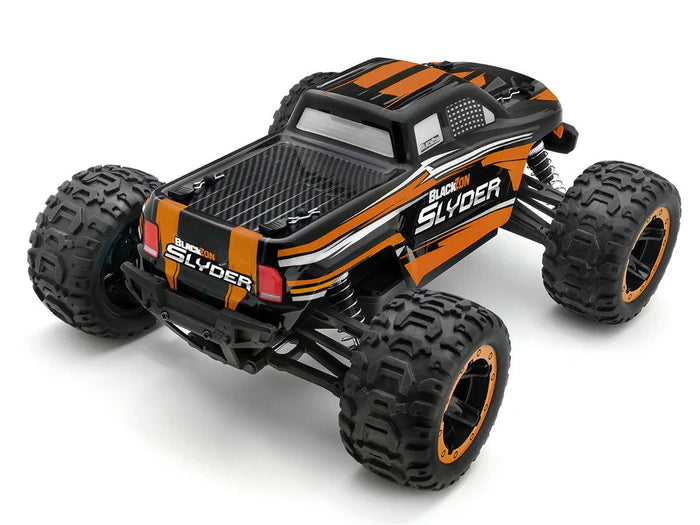 BlackZon 540099 Slyder MT 1/16 4WD Electric Monster Truck - Orange