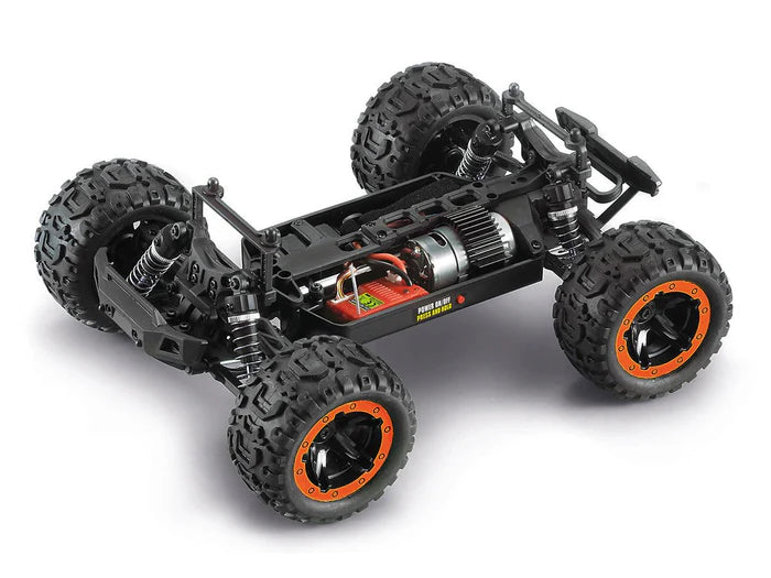 BlackZon 540099 Slyder MT 1/16 4WD Electric Monster Truck - Orange