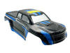 BlackZon 540106 Slyder MT Body, Black with Blue Trim