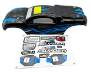 BlackZon 540107 Slyder ST Body, Black with Blue Trim