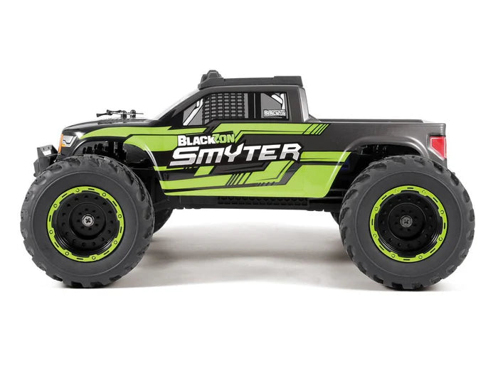 BlackZon 540110 Smyter 1/12 RTR 4WD Electric Monster Truck - Green