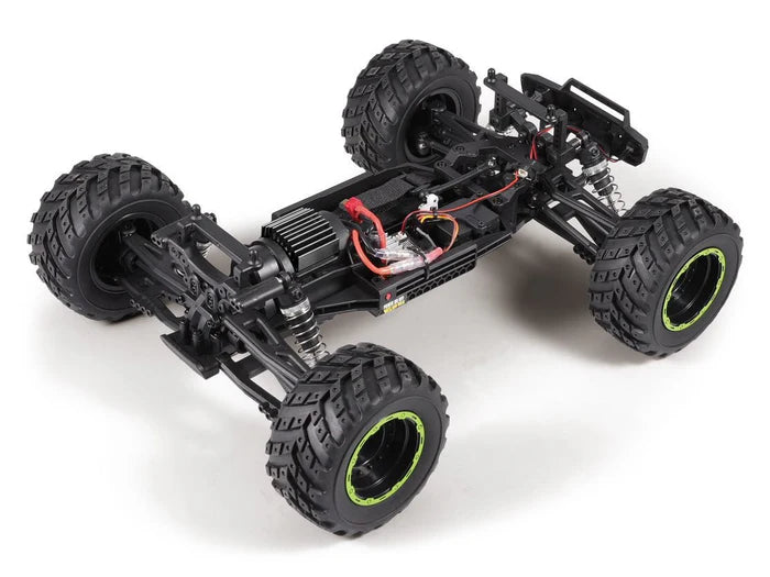 BlackZon 540110 Smyter 1/12 RTR 4WD Electric Monster Truck - Green