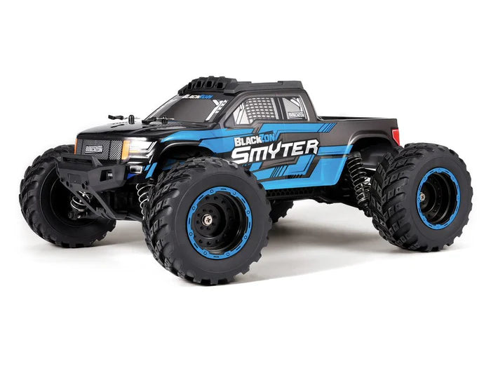 BlackZon 540111 Smyter 1/12 RTR 4WD Electric Monster Truck - Blue