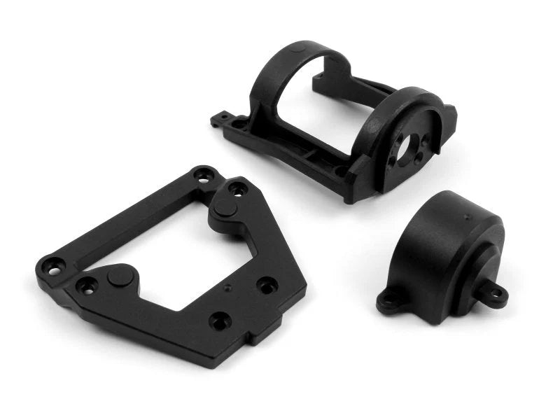 BlackZon 540130 Motor Mount/Front Steering Plate Set for Smyter