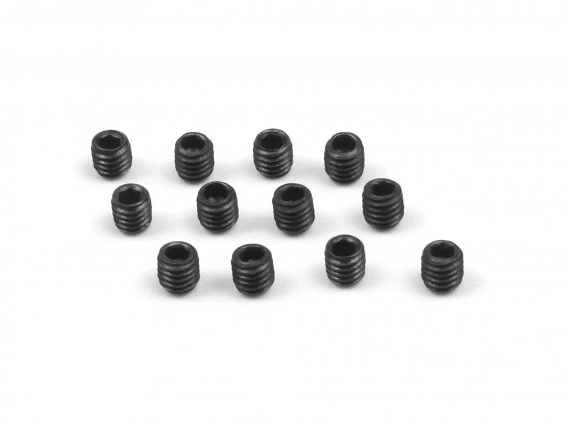 BlackZon 540152 Set Screws M3x3mm (12 Pack)