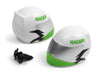 BlackZon 540173 Driver Helmet (Green/2 Pack) Smyter