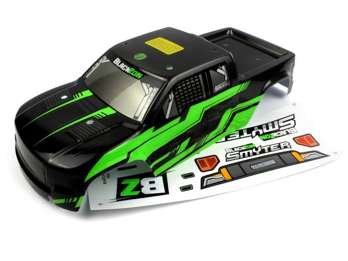 BlackZon 540175 Body (Black/Green) for Smyter MT