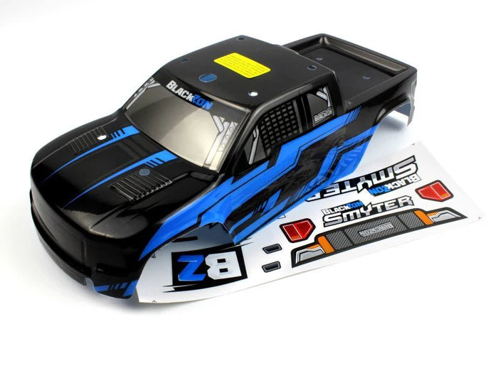BlackZon 540176 Body (Black/Blue) for Smyter MT