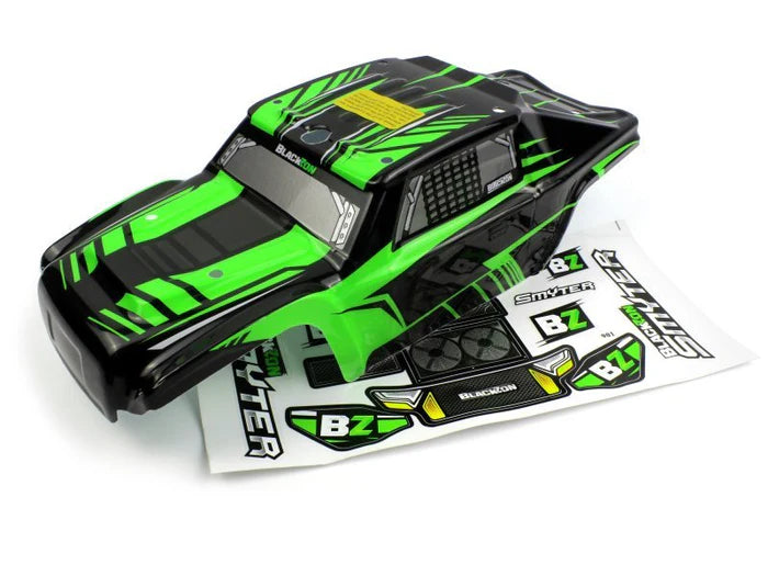 BlackZon 540177 Body (Black/Green) for Smyter DT