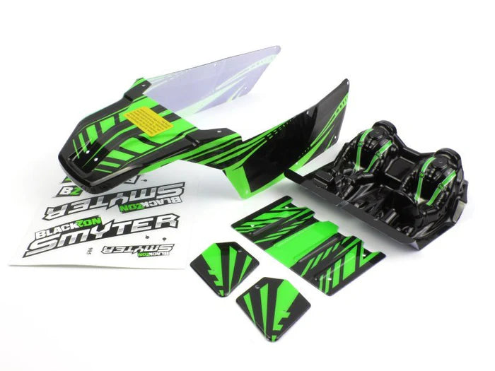 BlackZon 540179 Body (Black/Green) for Smyter DB